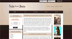 Desktop Screenshot of bride-ukraine.net